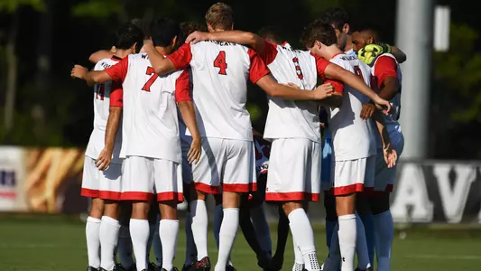 Photo of Davidson Men's Soccer Huddle