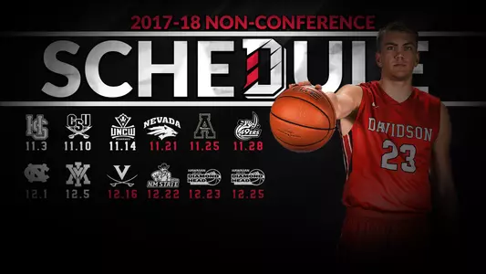 Men's Basketball Schedule Graphic