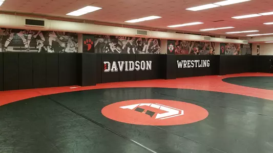 Photo of the wrestling room upgrades