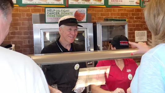 Bob McKillop Subway Photo
