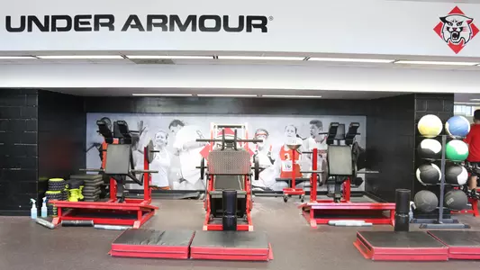 A photo of the weight room
