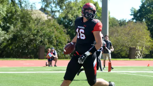 A photo of Hunter Louthan against Morehead State