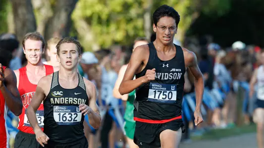 A photo of Dan Alvarez at the Royals XC Challenge