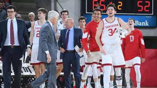 Action photo of Davidson Men's Basketball