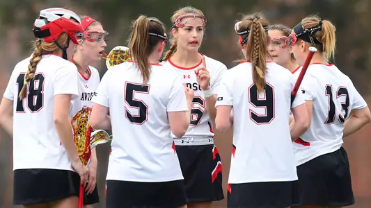 lax team huddle