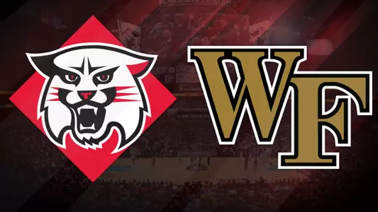 Graphic of Davidson and Wake Forest