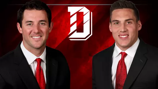 Graphic of football coaches Austin Eisenhoffer and Mark Hogan