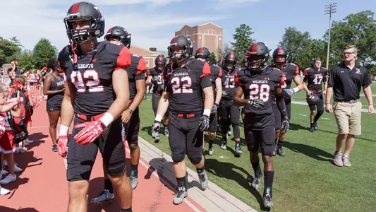 Photo of the 2017 football sideline