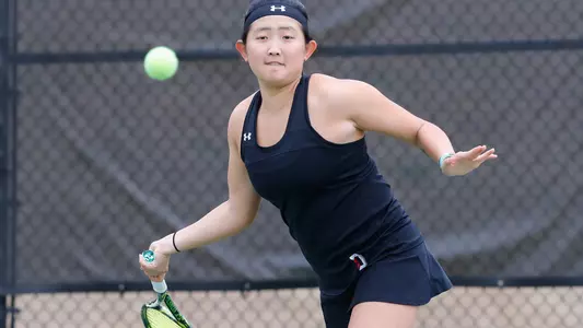 lindsay song action shot, women's tennis