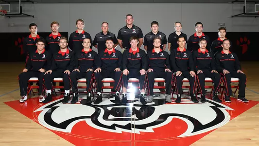 Wrestling team photo
