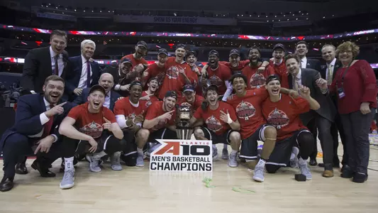 Photo of Davidson Men's Basketball A-10 Champions