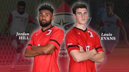 Graphic of Davidson men's soccer captains