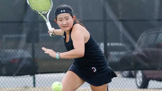 lindsay song action shot, women's tennis