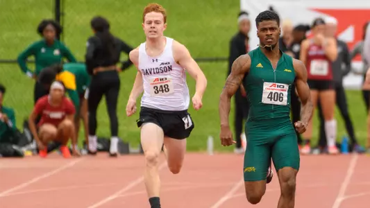 Photo of George Williams at the A-10 Championship