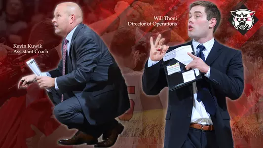 Graphic of Kevin Kuwik and Will Thoni