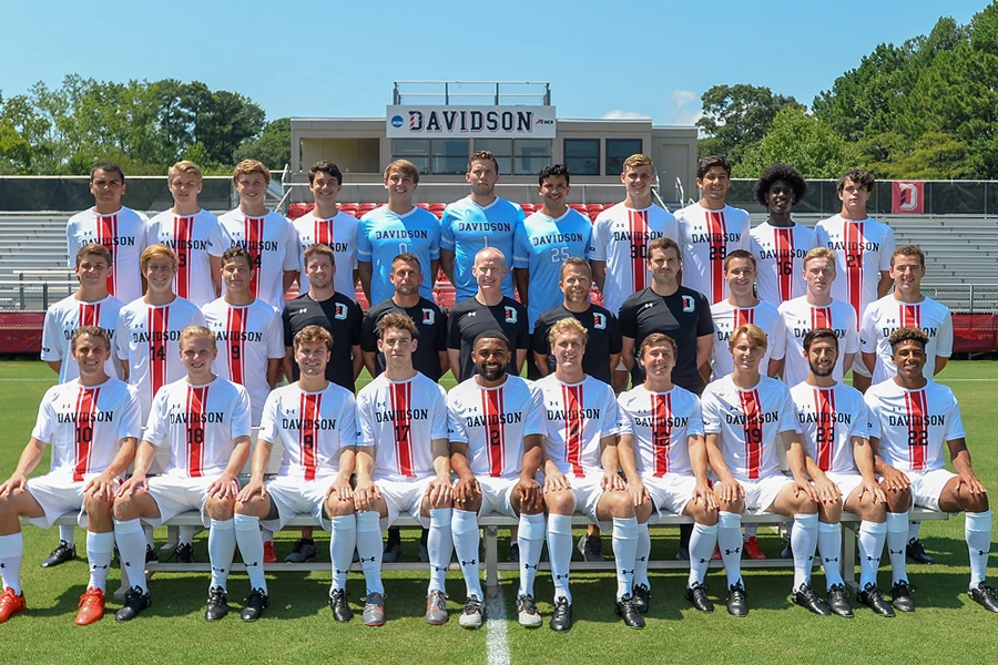 Davidson Men's Soccer Team Photo 2018