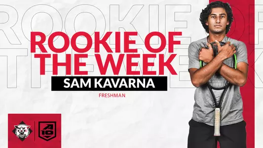 Sam Kavanra a-10 rookie of the week