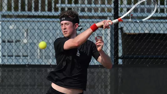 matthew rose action shot men's tennis