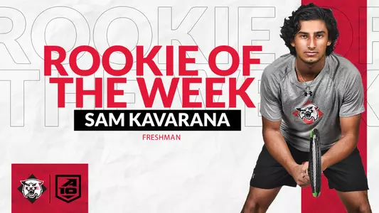 Sam Kavanra a-10 rookie of the week