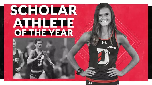 A graphic of Scholar Athlete of the Year