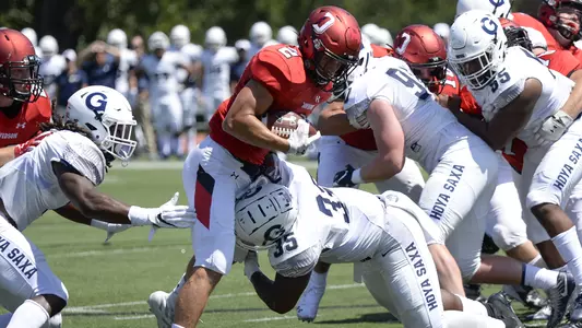A photo of Wesley Dugger against Georgetown