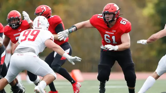 A photo of offensive lineman Ethan Steinbacher