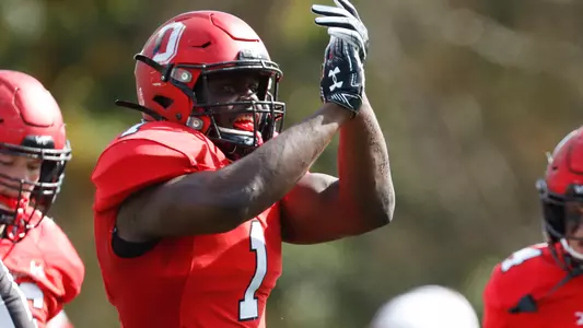 A photo of Tony Collins celebrating