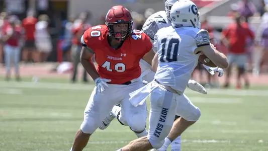 A photo of Bryce Perry-Martin against Georgetown