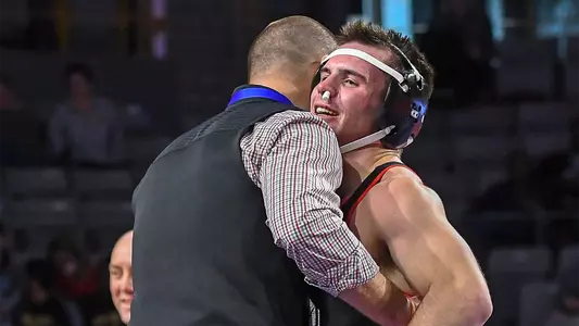 A photo of Tony Palumbo at the 2019 SoCon Championship