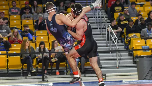 A photo of Tony Palumbo at the 2019 SoCon Championship
