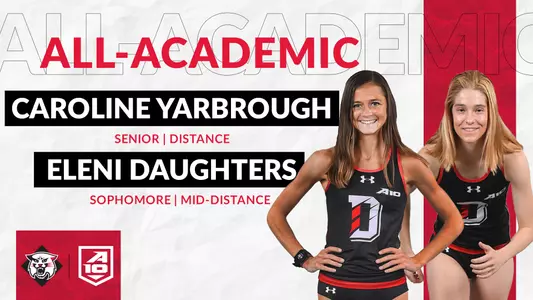 All-Academic Women's Track & Field graphic