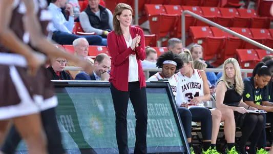 Davidson takes on Saint Bonaventure in the first round of the A10 conference tournament at Belk Arena on Tuesday, March 05, 2019 in Davidson, North Carolina.
