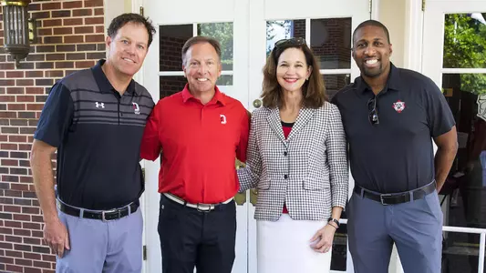 Photo Tim Straub, Steve MacMillan, Carol Quillen and Chris Clunie