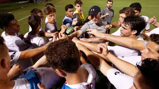Picture of Men's Soccer Huddle