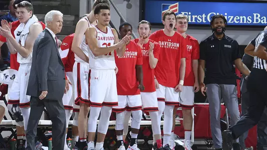 Action Photo of Davidson Basketball