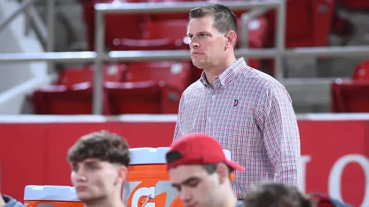 A photo of head wrestling coach Andy Lausier