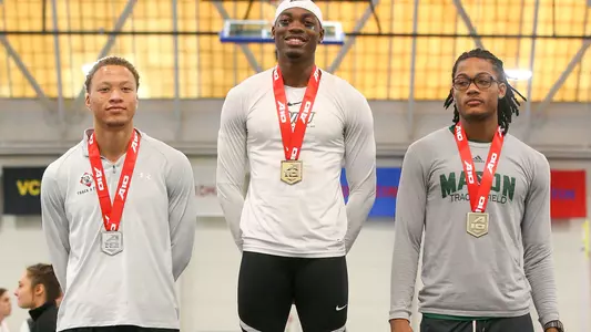 A photo of Bryce Anthony at the A-10 Indoor Champs