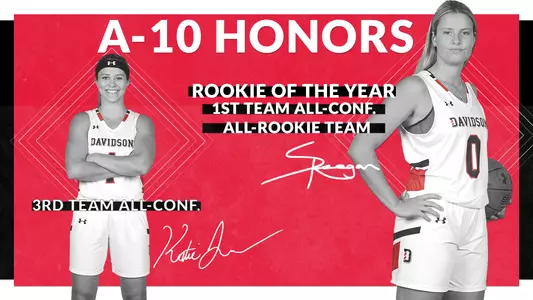 A-10 WBB award winners
