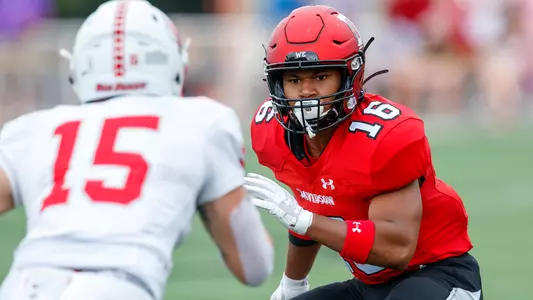 A photo of Kaedon Jenkins against Marist