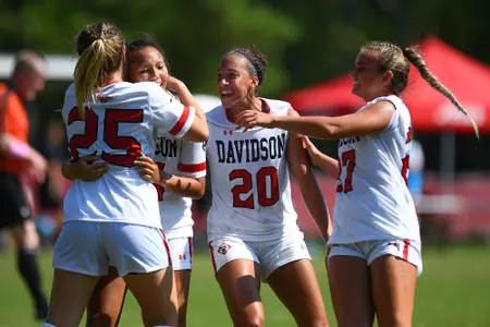 WSoc goal celebration vs Ga Southern