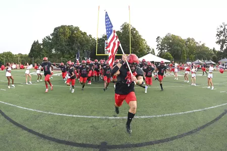 Davidson takes on Shaw in non-conference football action at Smith Field at Richardson Stadium  on Saturday, September 11, 2021 in Davidson, North Carolina.