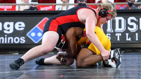 A photo of Mitchell Trigg against VMI