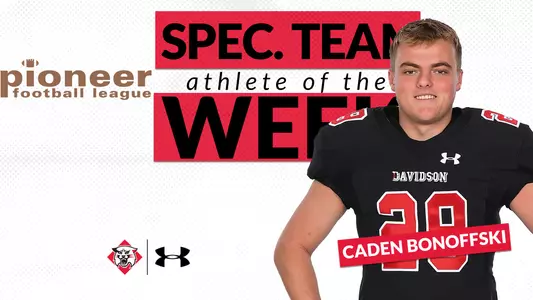 A graphic of Caden Bonoffski