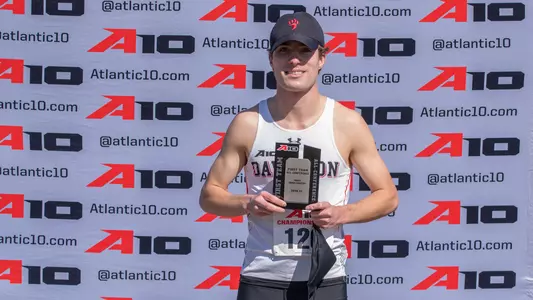 A photo of All-Conference runner Owen Drometer