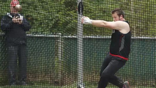 A photo of Paul Mullinax throwing hammer