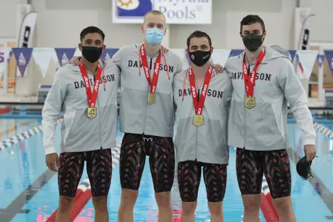 2021 men's 200 medley relay team