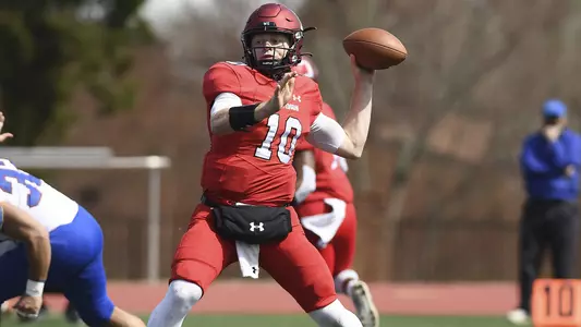 Davidson takes on Presbyterian in non-conference football action at Smith Field at Richardson Stadium  on Saturday, March 20, 2021 in Davidson, North Carolina.