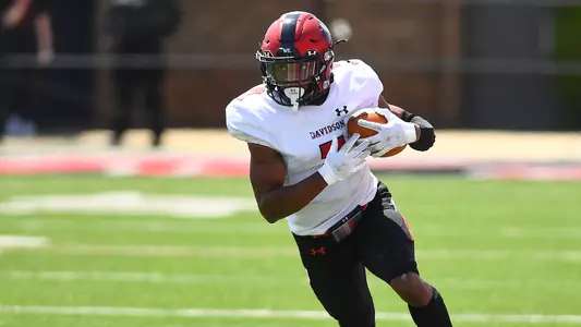 Davidson takes on (4) Jacksonville State in the 2021 Division I FCS Playoff at JSU Stadium on Friday, April 23, 2021 in Jacksonville, Alabama.
