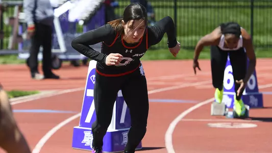 A photo of Grace Loehr at the Vertklasse Meeting