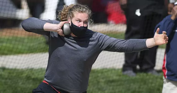 Teams participate in the 2021 VertKlasse Track & Field Meet hosted by High Point University at Vert Stadium on Thursday, April 01, 2021 in High Point, North Carolina.